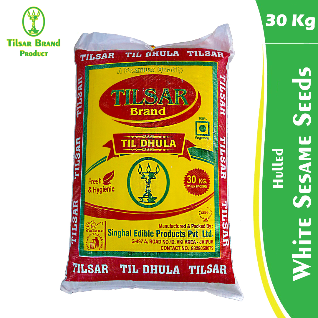 Tilsar Hulled Sesame Sesame - 30kg